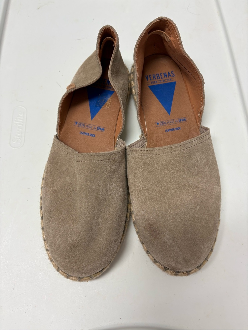 Verbenas Flats in Tan Size 8 (39)